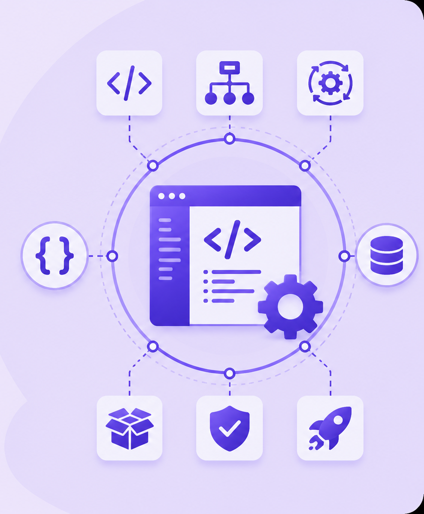Software Development Mobile Background